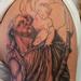 Tattoos - St. Christopher Detail In Progress - 58136